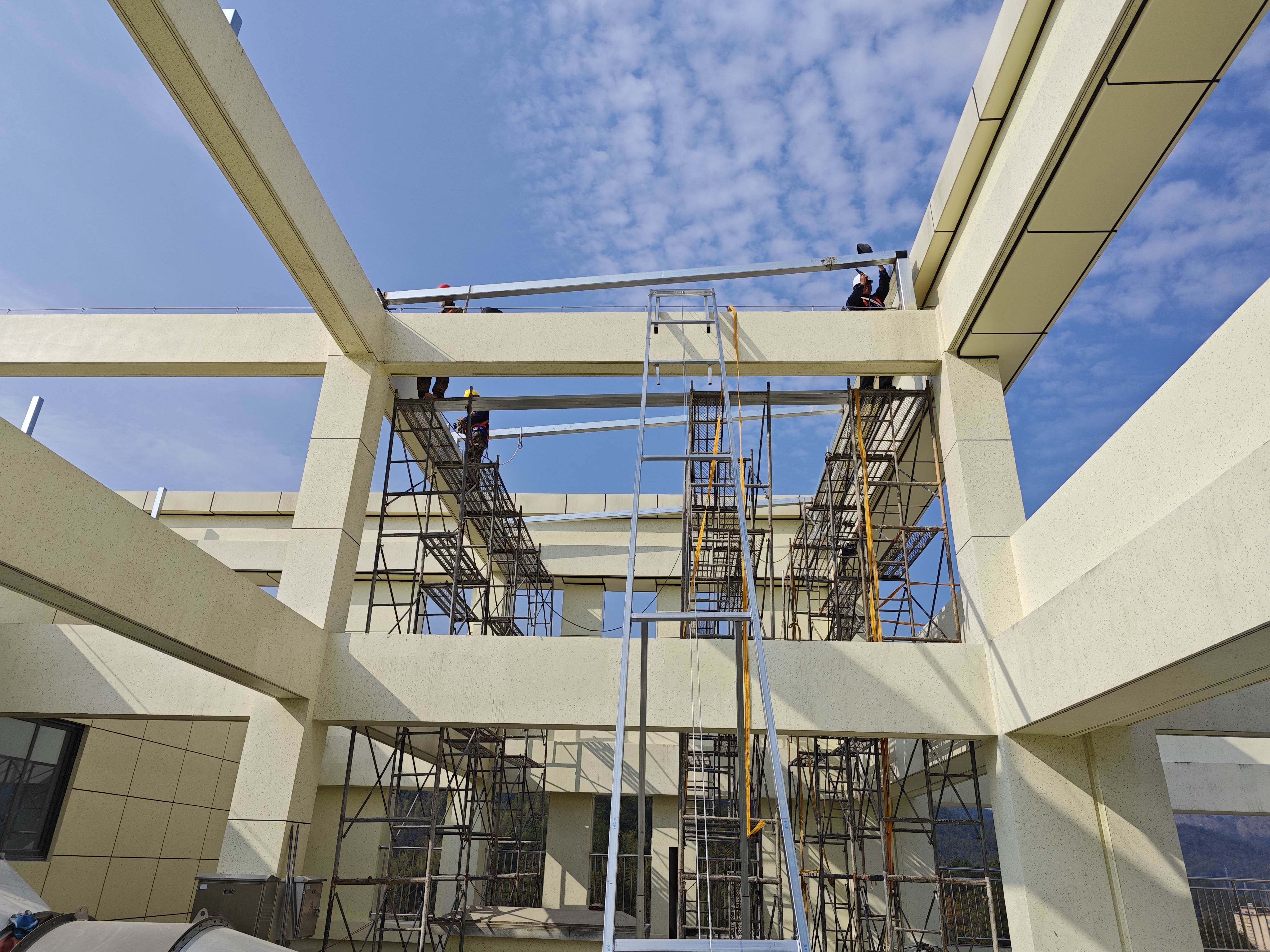 Inpatient building work progress