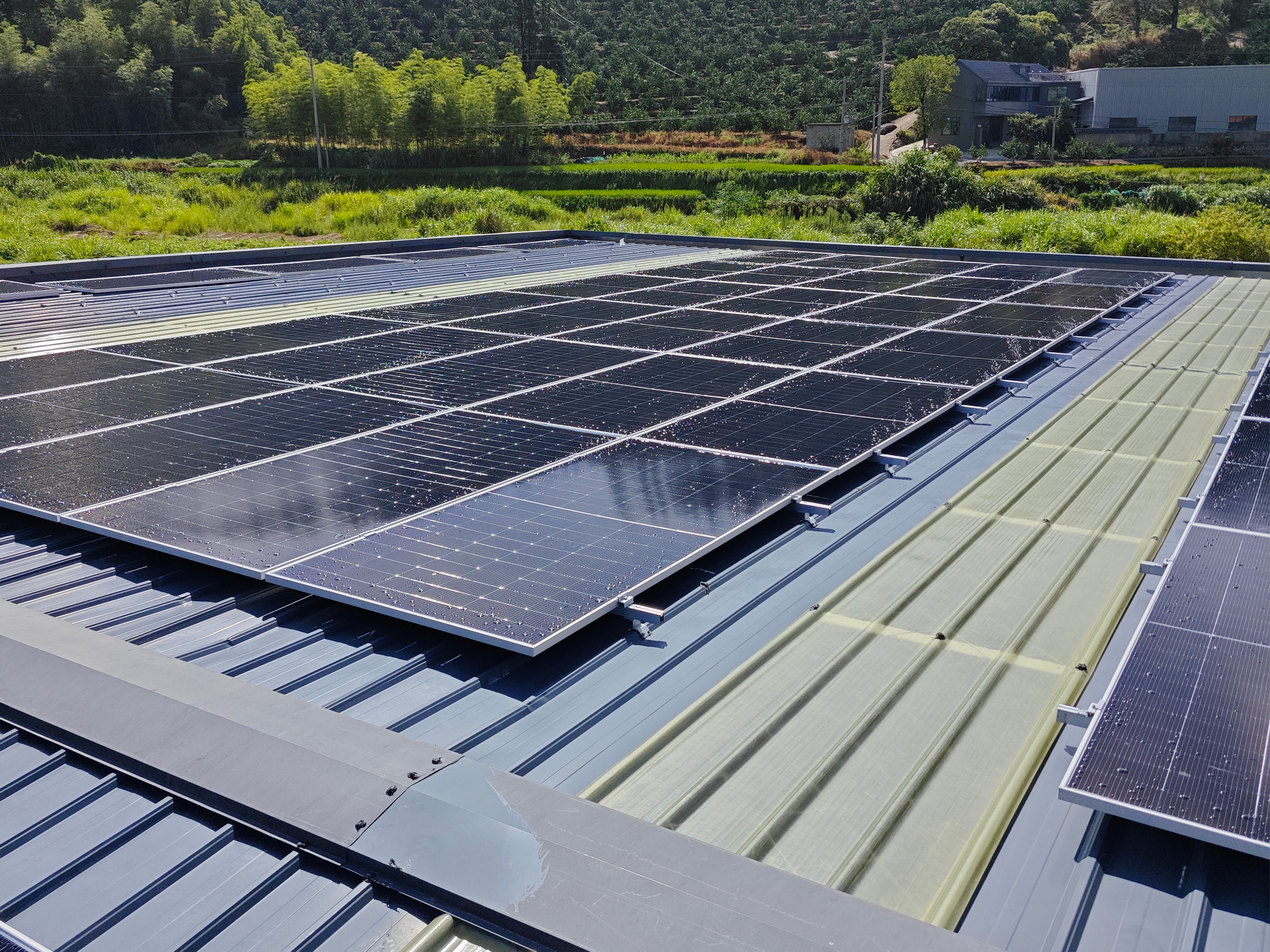 Aluminum rail installation